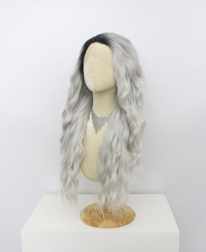 MGW-S-Grey Lace Frontal Synthetic Wigs