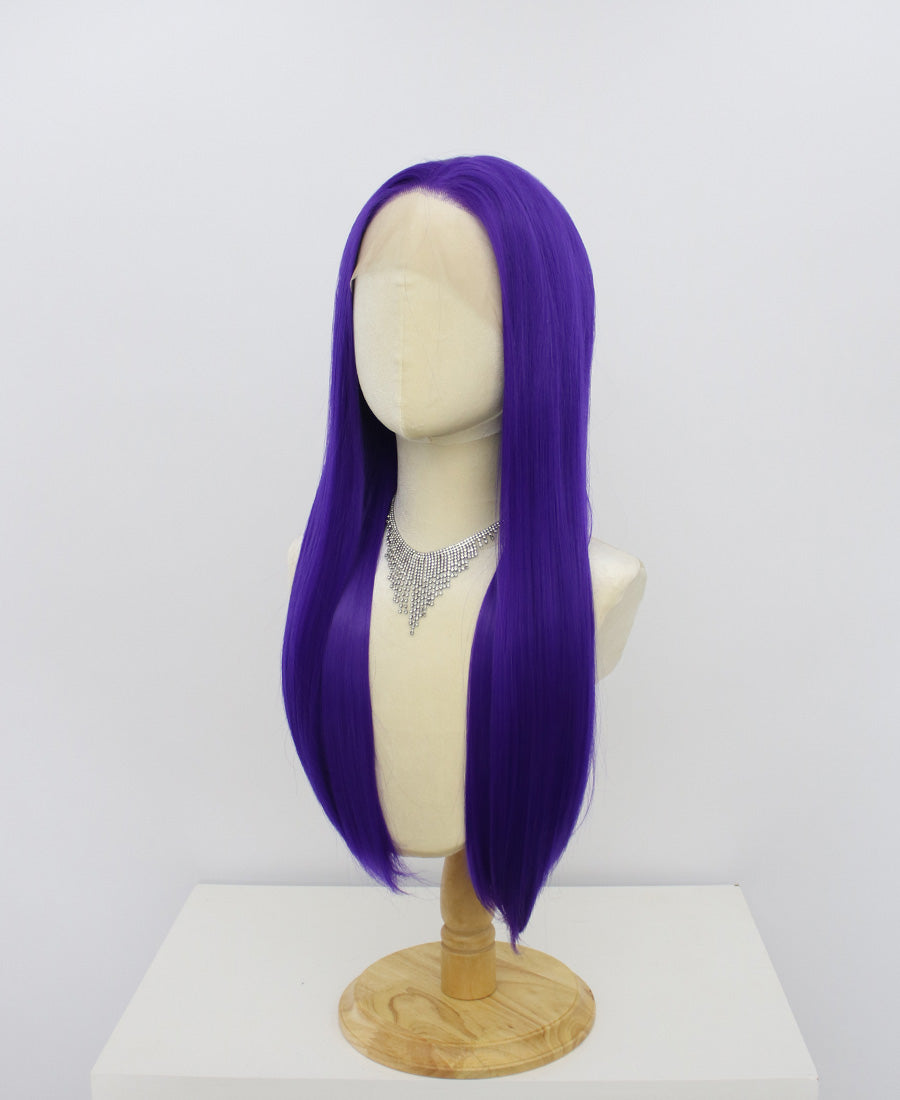 Ariana-Purple Lace Frontal Synthetic Wigs