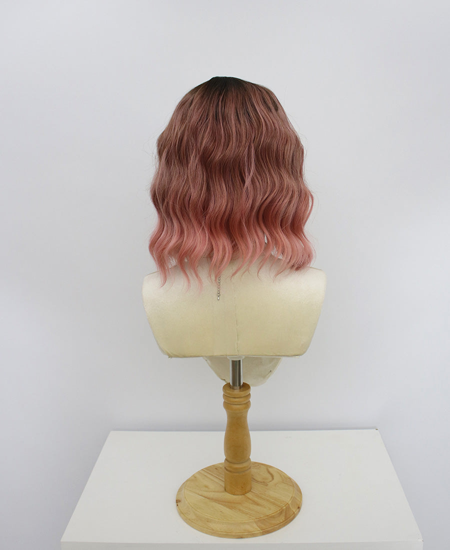 Gwendolyn-Pink Lace Frontal Synthetic Wigs