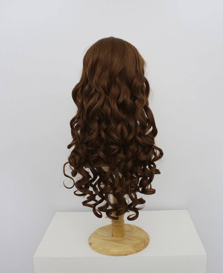 Katie-Brown Lace Frontal Synthetic Wigs