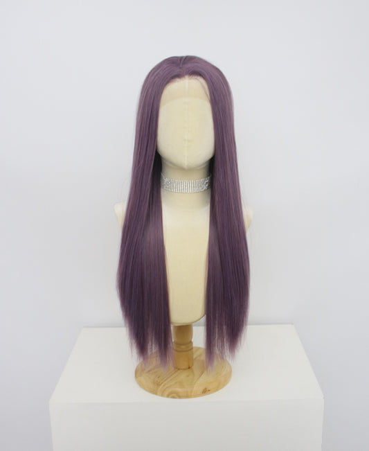 Ariana-Purple Lace Frontal Synthetic Wigs