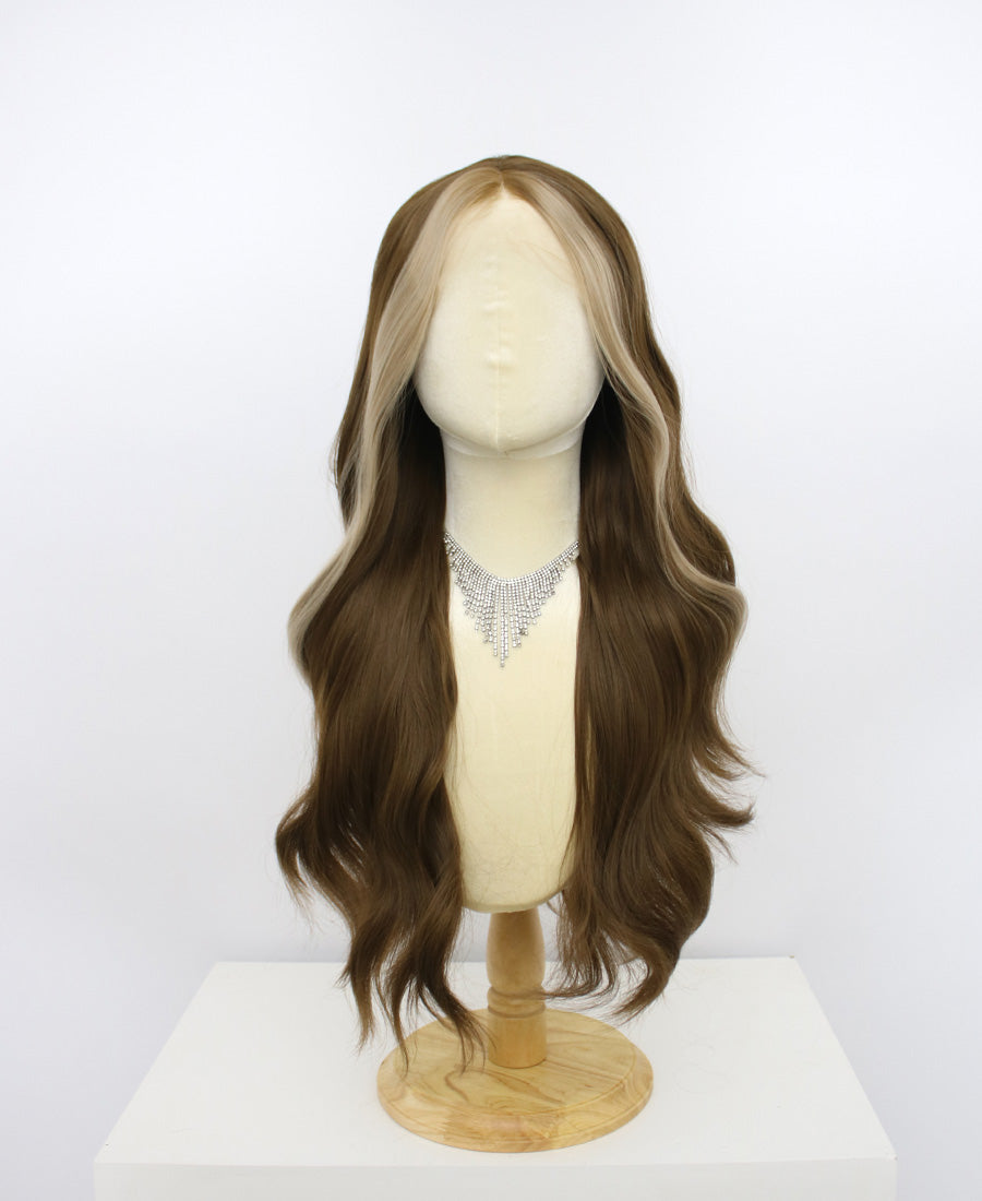 Freya-Brown Lace Frontal Synthetic Wigs