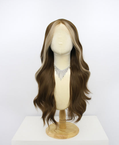 Freya-Brown Lace Frontal Synthetic Wigs