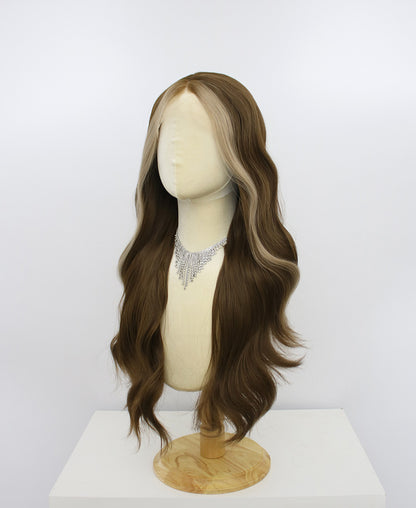 Freya-Brown Lace Frontal Synthetic Wigs