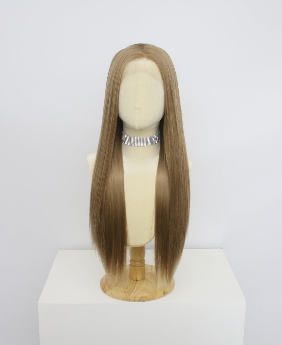 Ariana-Brown Lace Frontal Synthetic Wigs