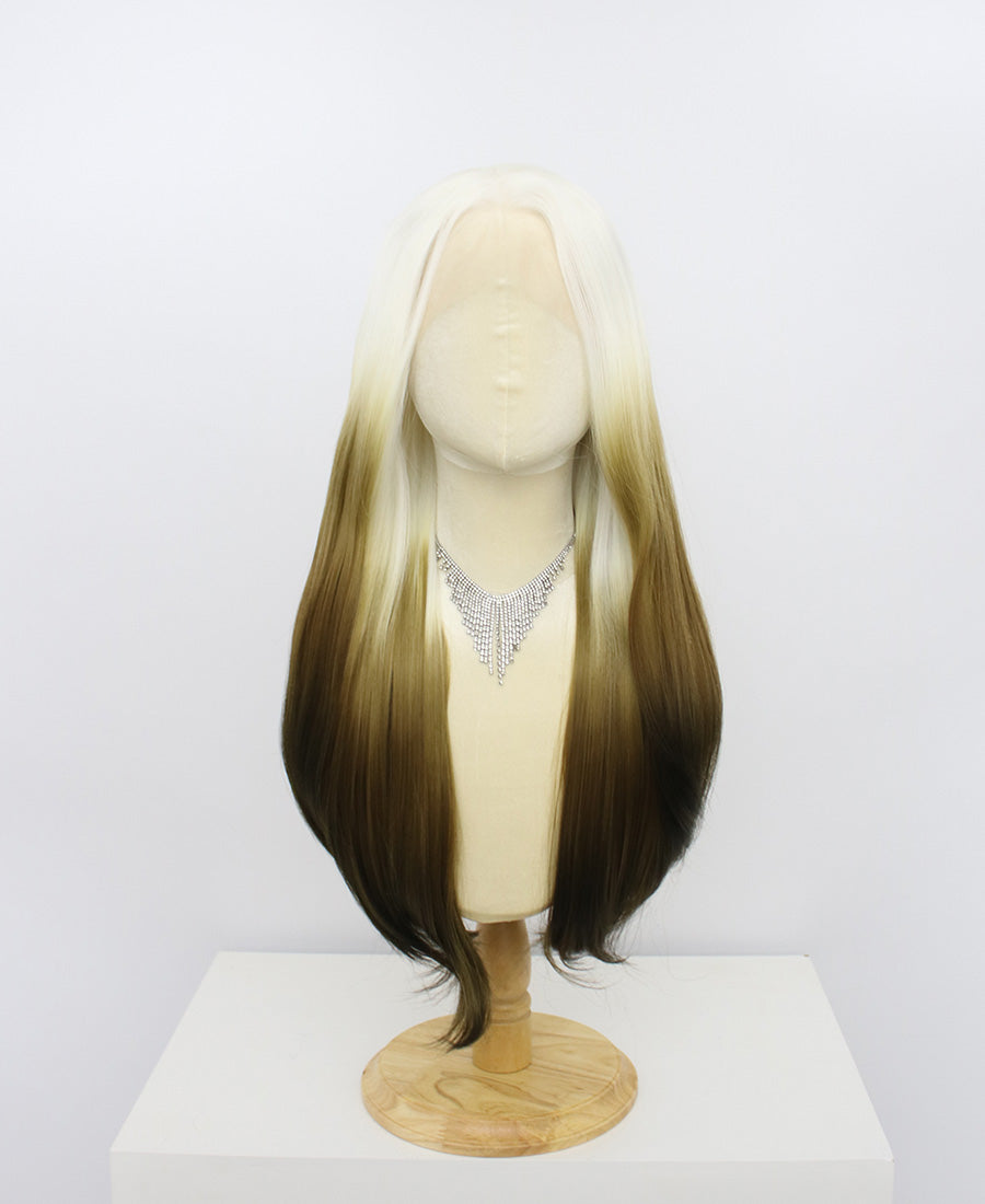 Freya-Brown Lace Frontal Synthetic Wigs