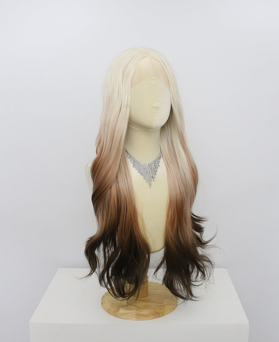 Freya-Brown Lace Frontal Synthetic Wigs