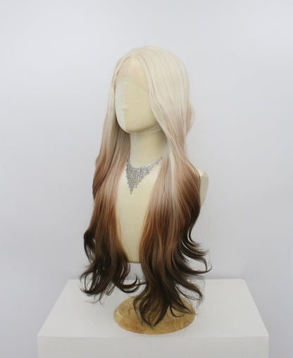 Freya-Brown Lace Frontal Synthetic Wigs