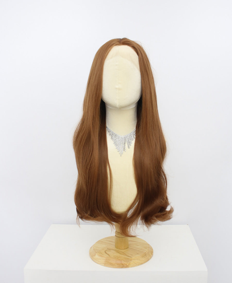 Brielle-Brown Lace Frontal Synthetic Wigs