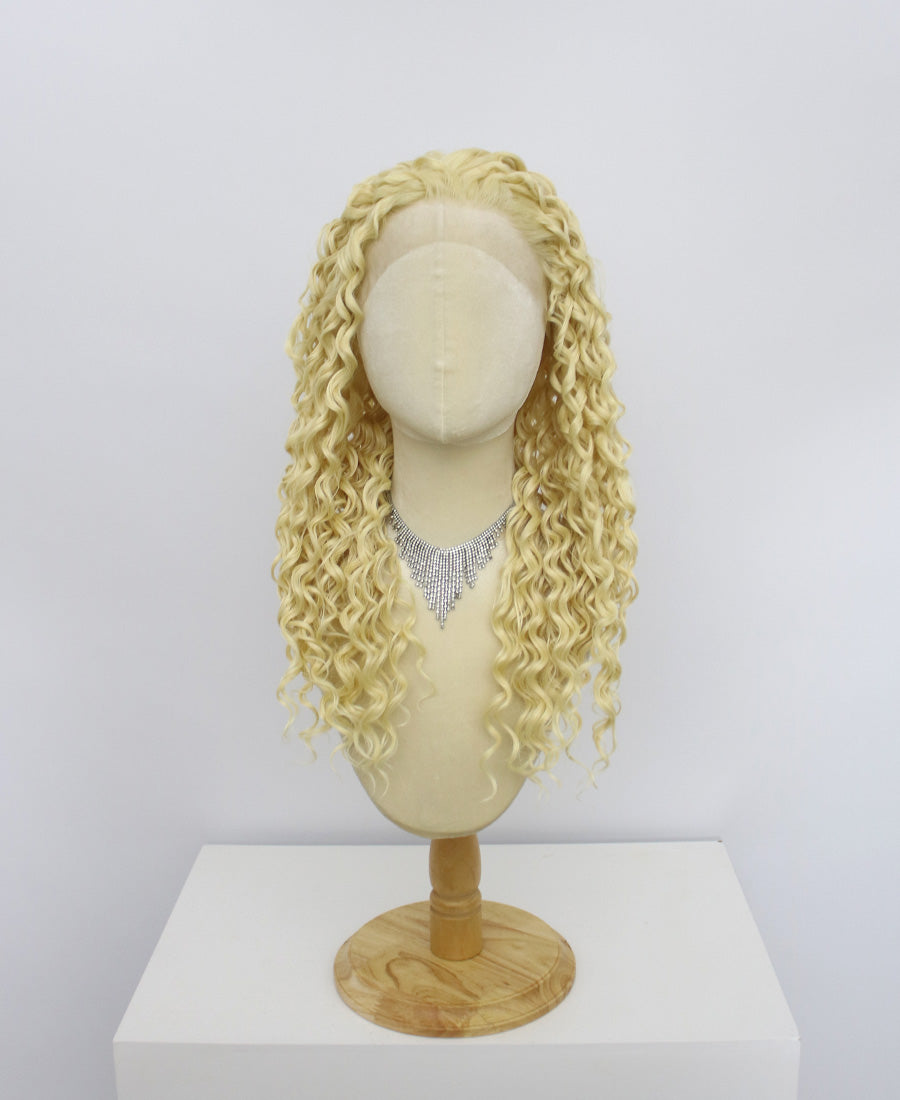 Riley-Blonde Lace Frontal Synthetic Wigs