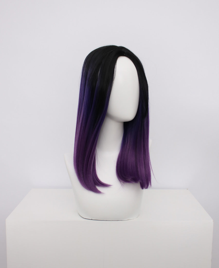 Mia-Purple Hard Frontal Synthetic Wigs