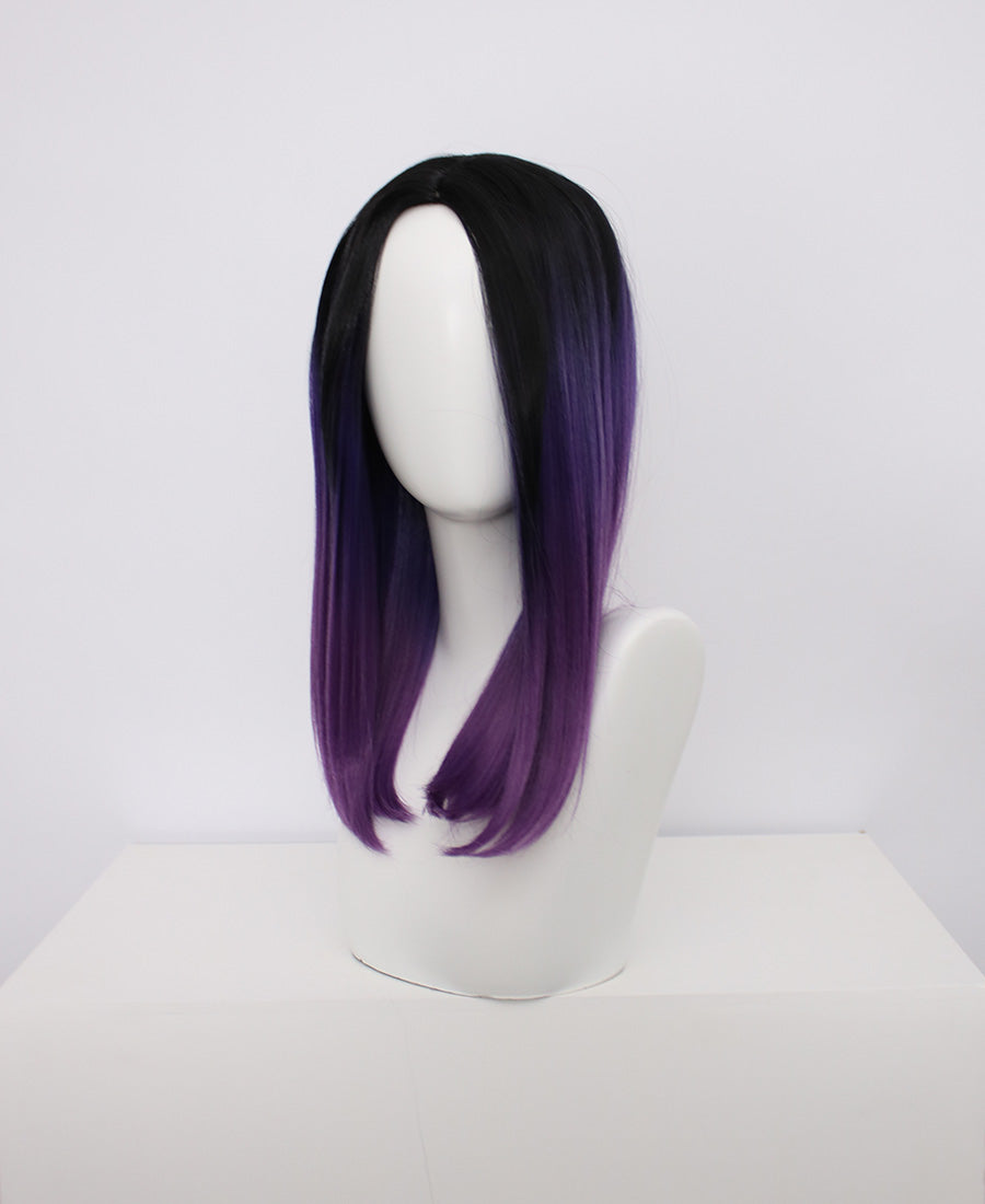 Mia-Purple Hard Frontal Synthetic Wigs