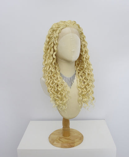 Riley-Blonde Lace Frontal Synthetic Wigs