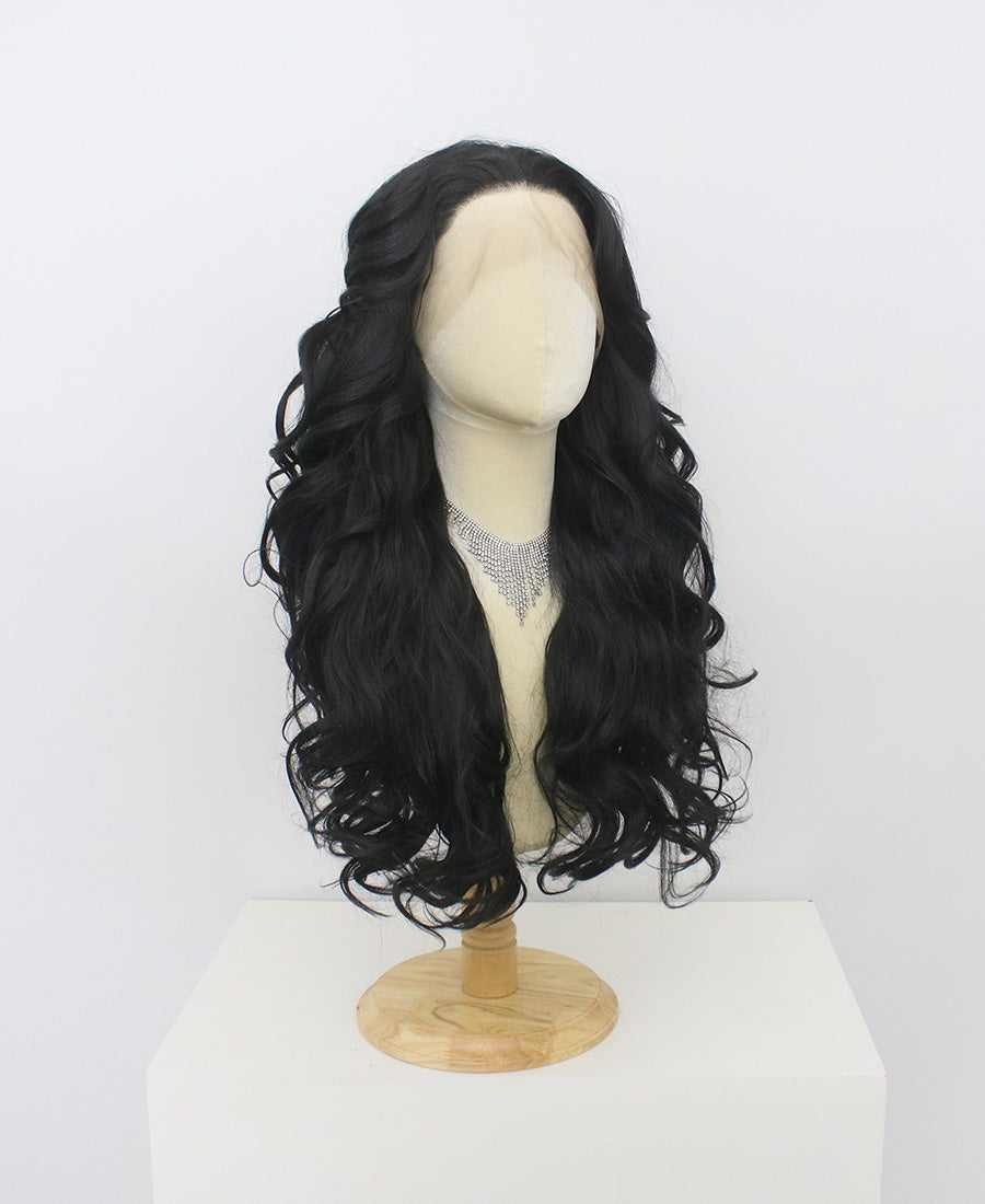 MGW-C-Black Lace Frontal Synthetic Wigs