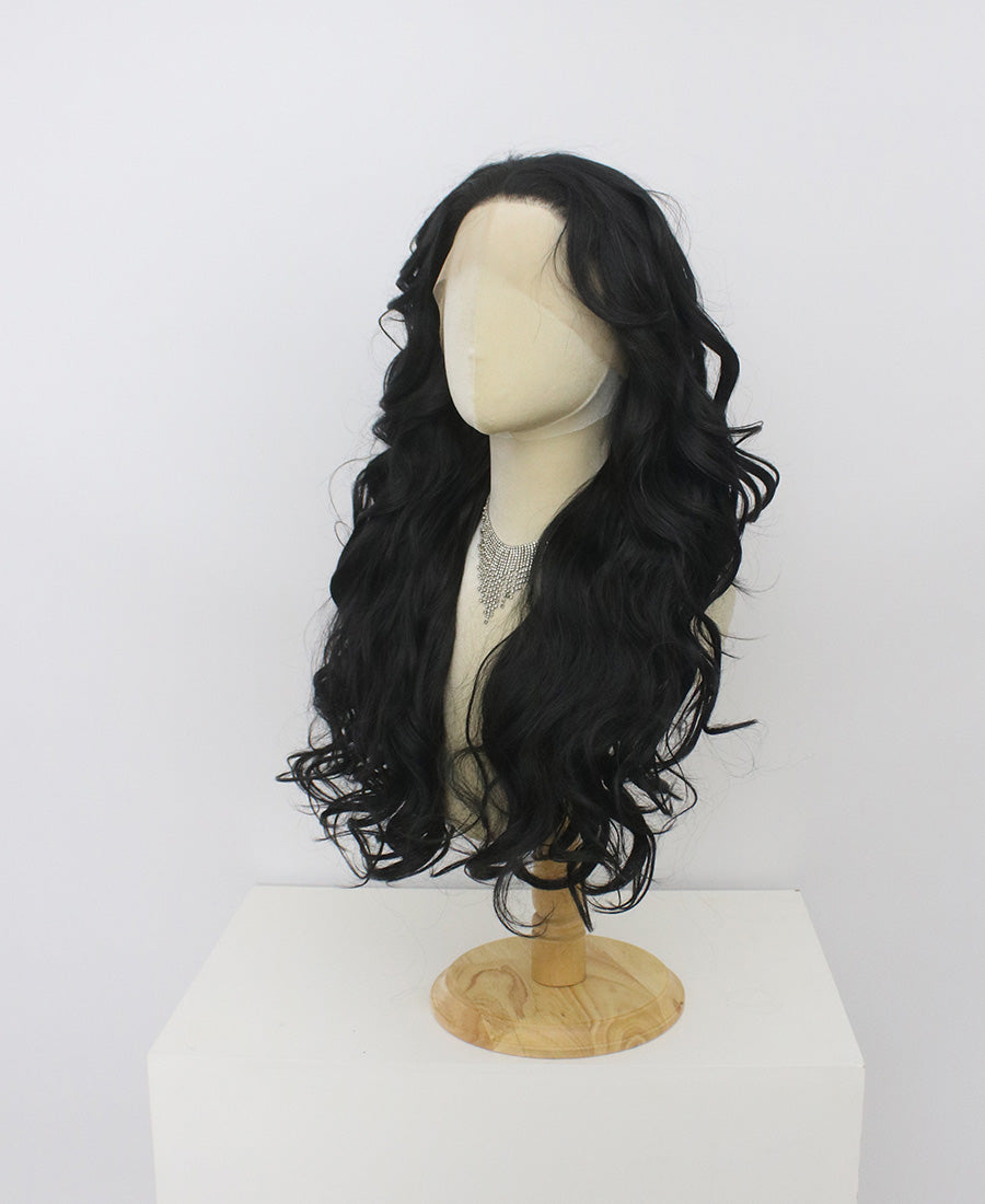 MGW-C-Black Lace Frontal Synthetic Wigs