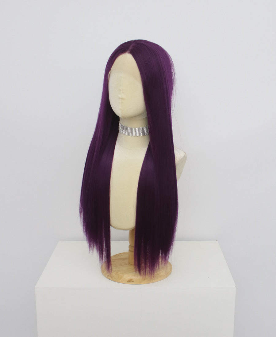 Ariana-Purple Lace Frontal Synthetic Wigs