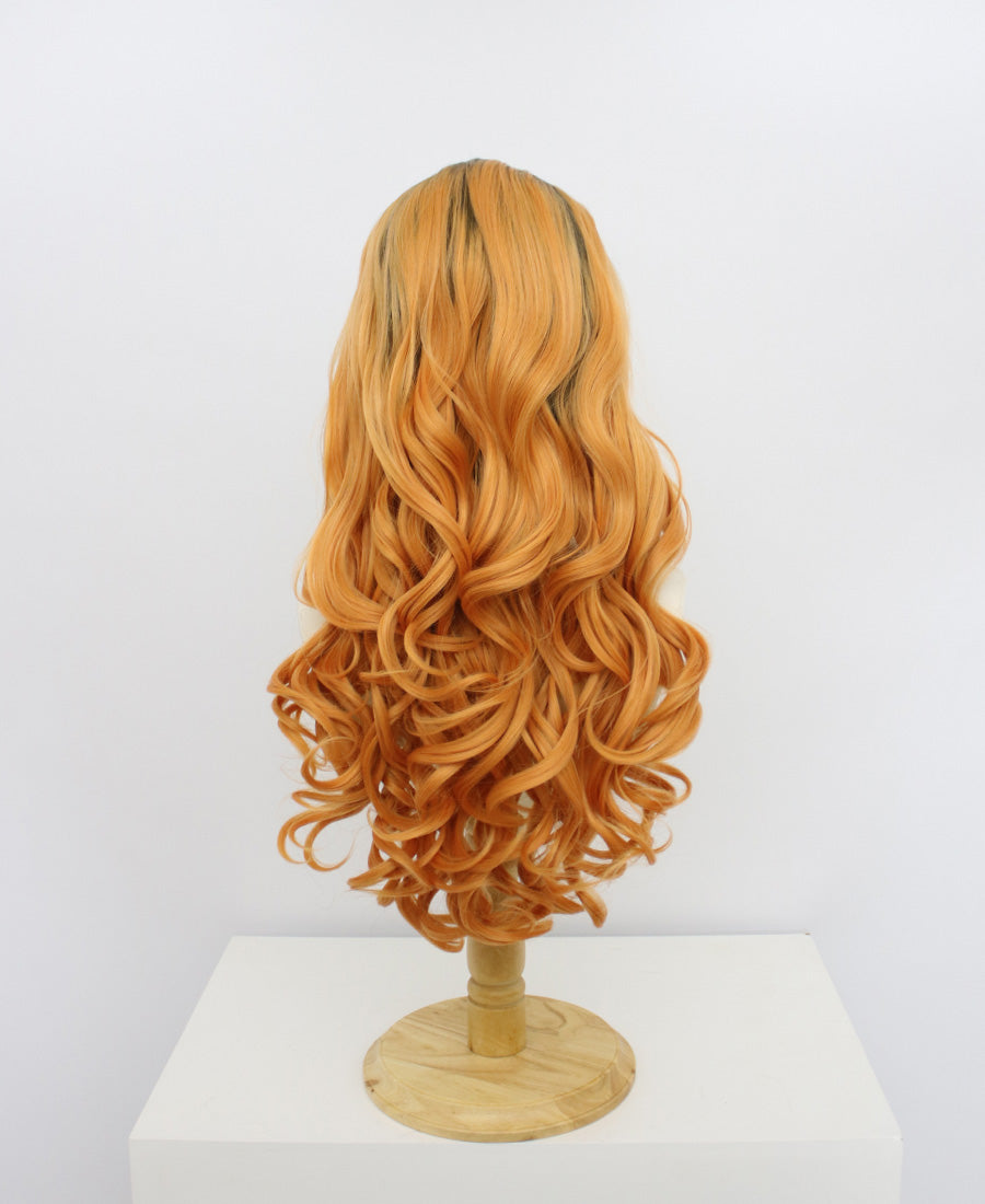 Daphne-Orange Lace Frontal Synthetic Wigs