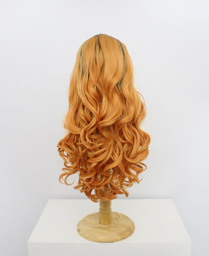 Daphne-Orange Lace Frontal Synthetic Wigs