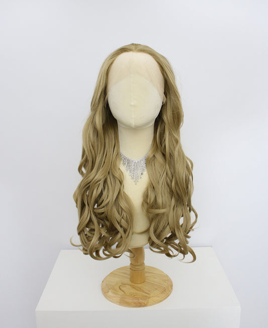 Brielle-Brown Lace Frontal Synthetic Wigs