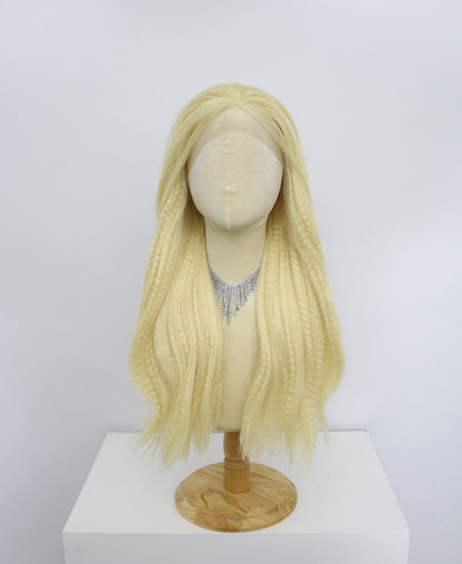 Riley-Blonde Lace Frontal Synthetic Wigs