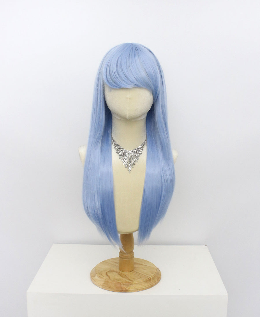 Ariel-Blue Hard Frontal Synthetic Wigs