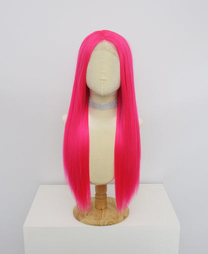 Ariana-Pink Lace Frontal Synthetic Wigs