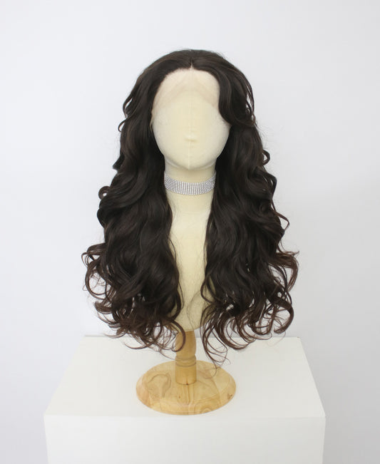 MGW-S-Brown Lace Frontal Synthetic Wigs