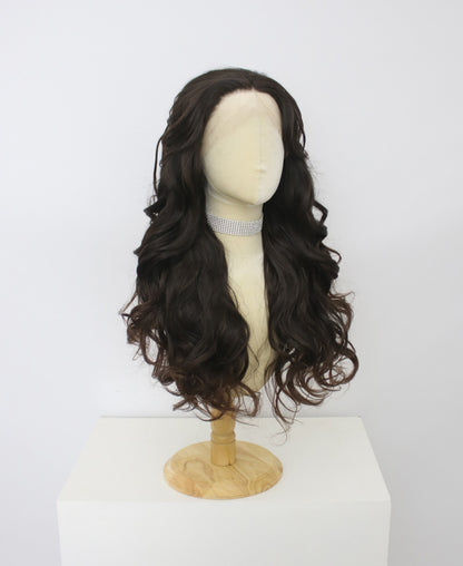 MGW-S-Brown Lace Frontal Synthetic Wigs