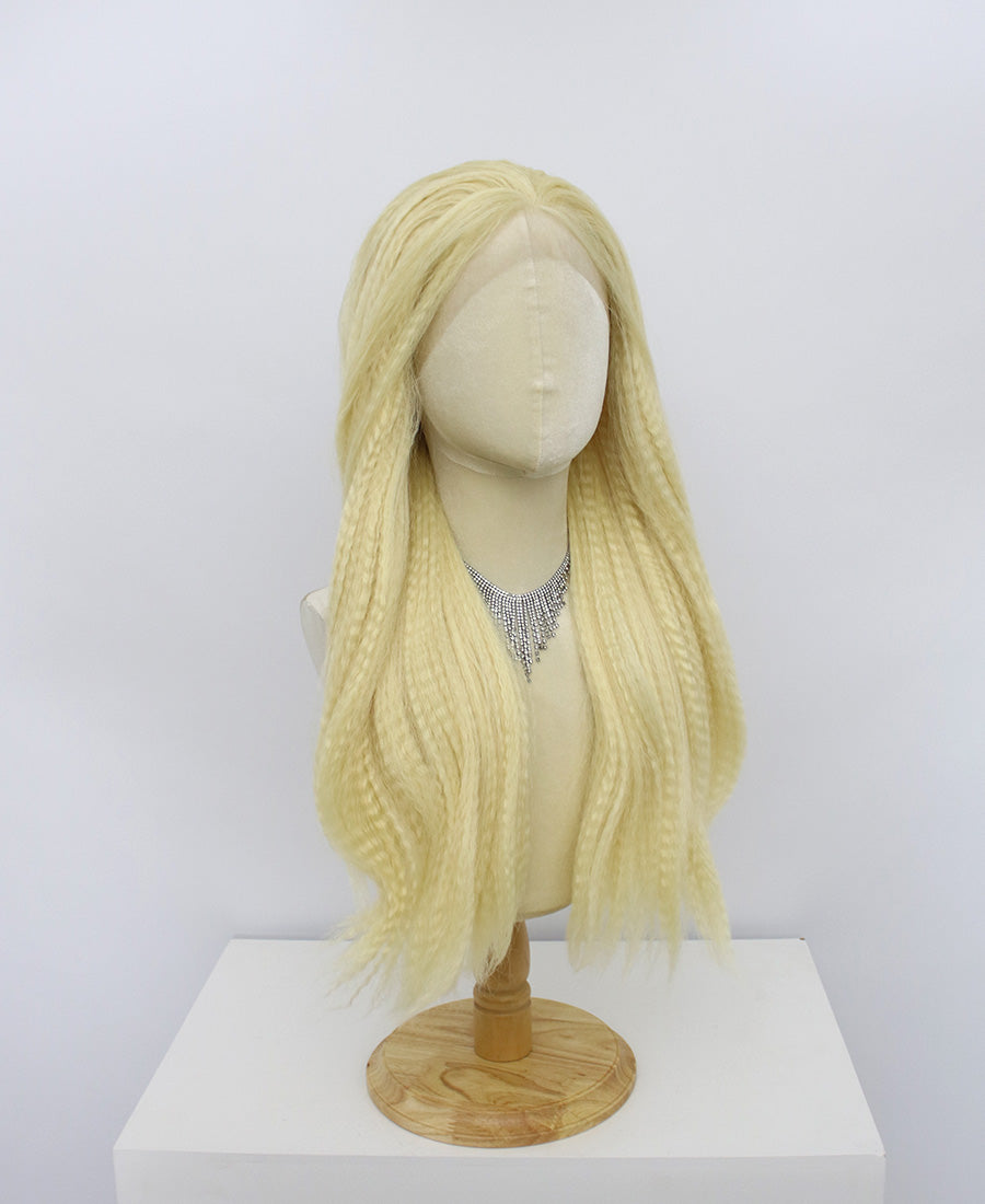 Riley-Blonde Lace Frontal Synthetic Wigs