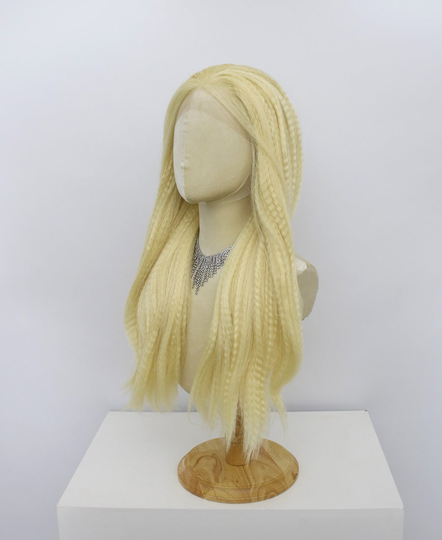 Riley-Blonde Lace Frontal Synthetic Wigs