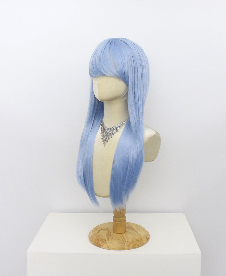 Ariel-Blue Hard Frontal Synthetic Wigs