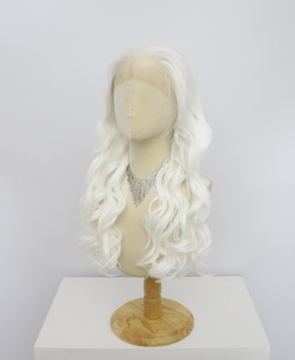 Brielle-White Lace Frontal Synthetic Wigs