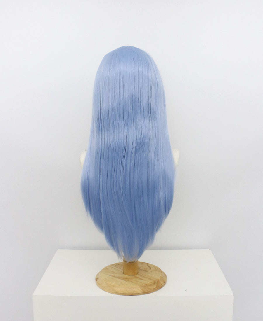 Ariel-Blue Hard Frontal Synthetic Wigs