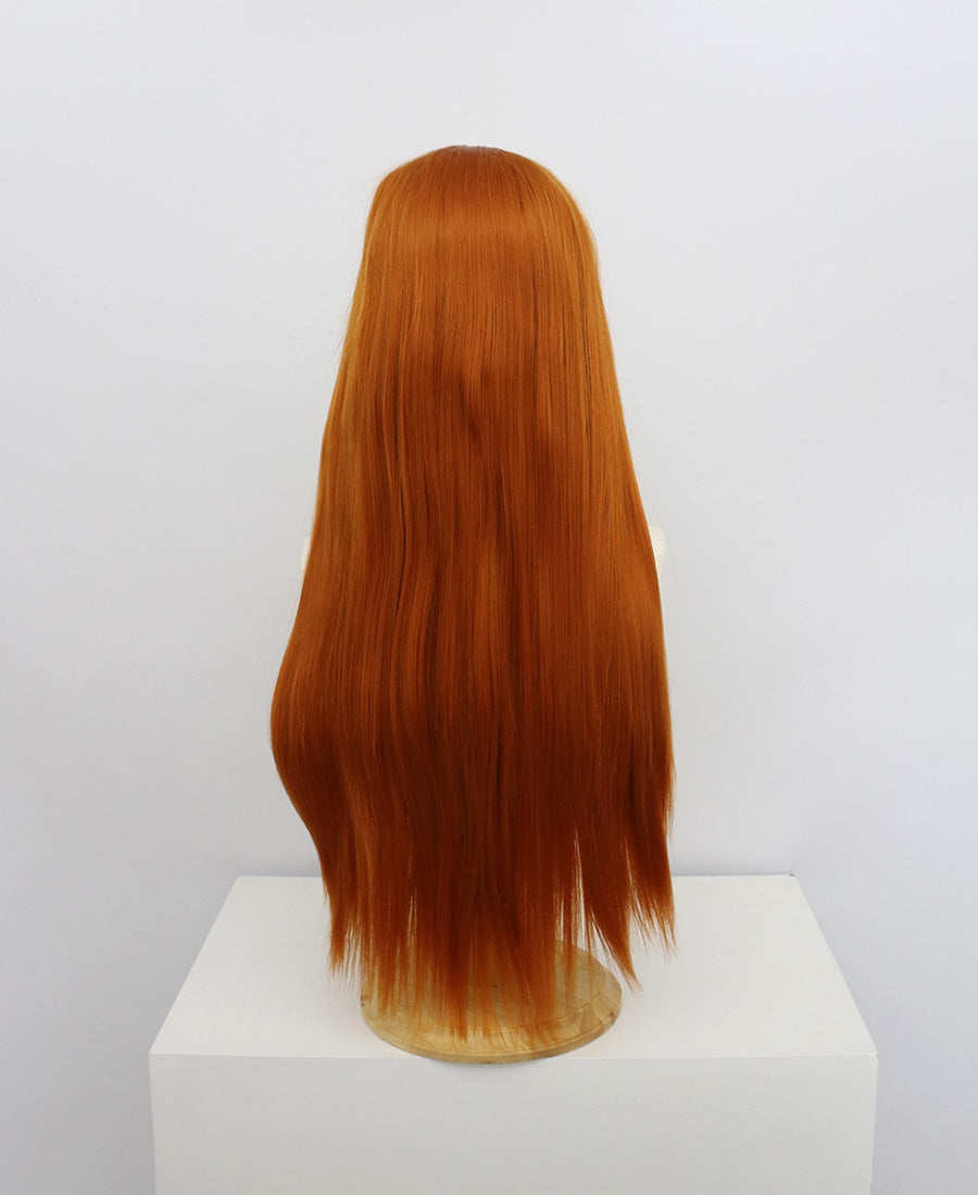 Brielle-Orange Lace Frontal Synthetic Wigs