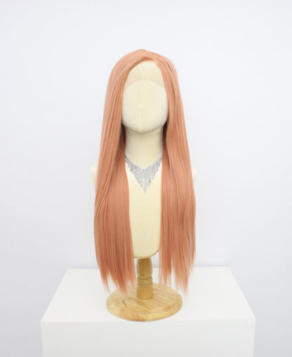 Brielle-Pink Lace Frontal Synthetic Wigs