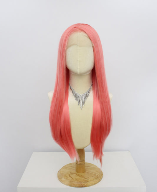 Ariana-Pink Lace Frontal Synthetic Wigs