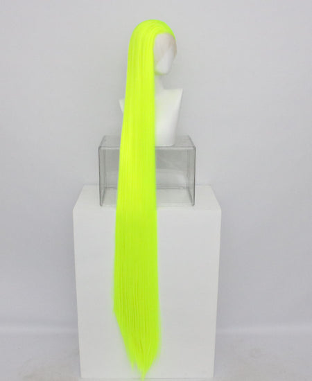 Zane-Yellow Lace Frontal Synthetic Wigs Super long wig 60" 65 inch wig