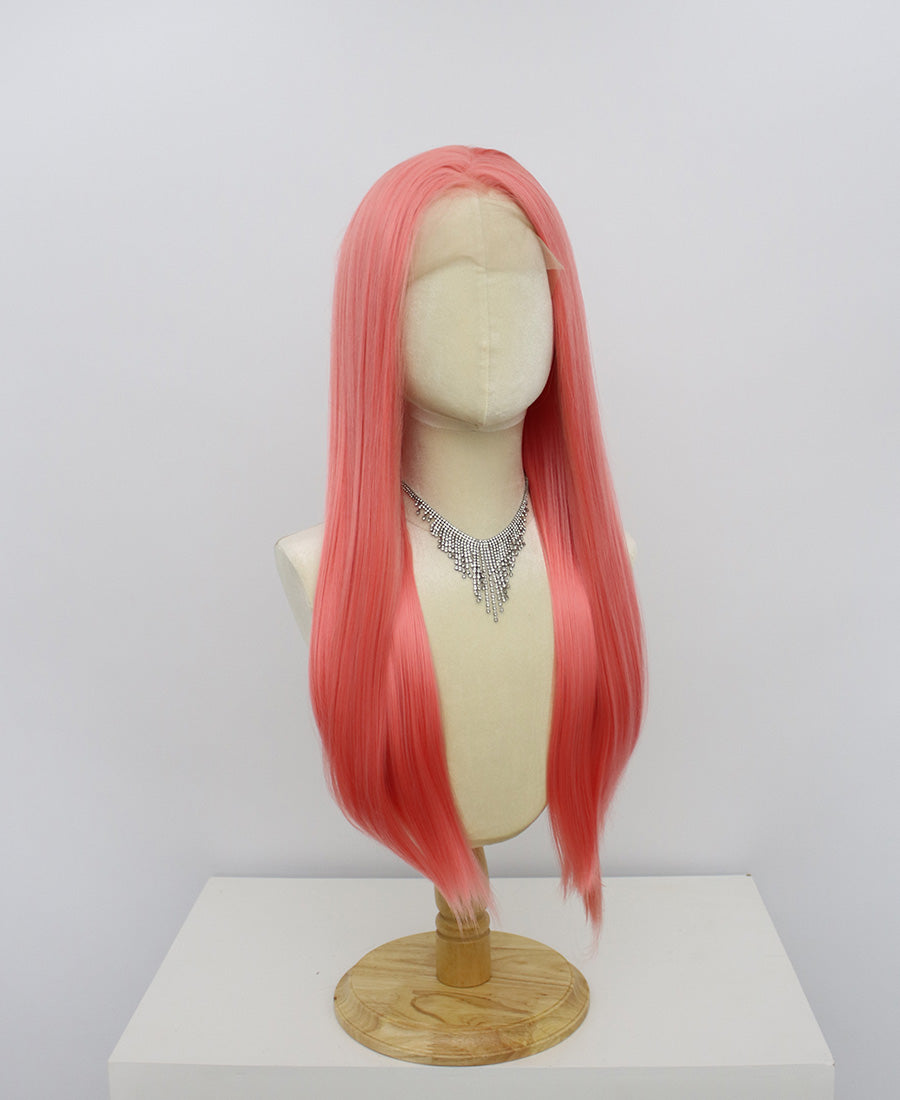 Ariana-Pink Lace Frontal Synthetic Wigs