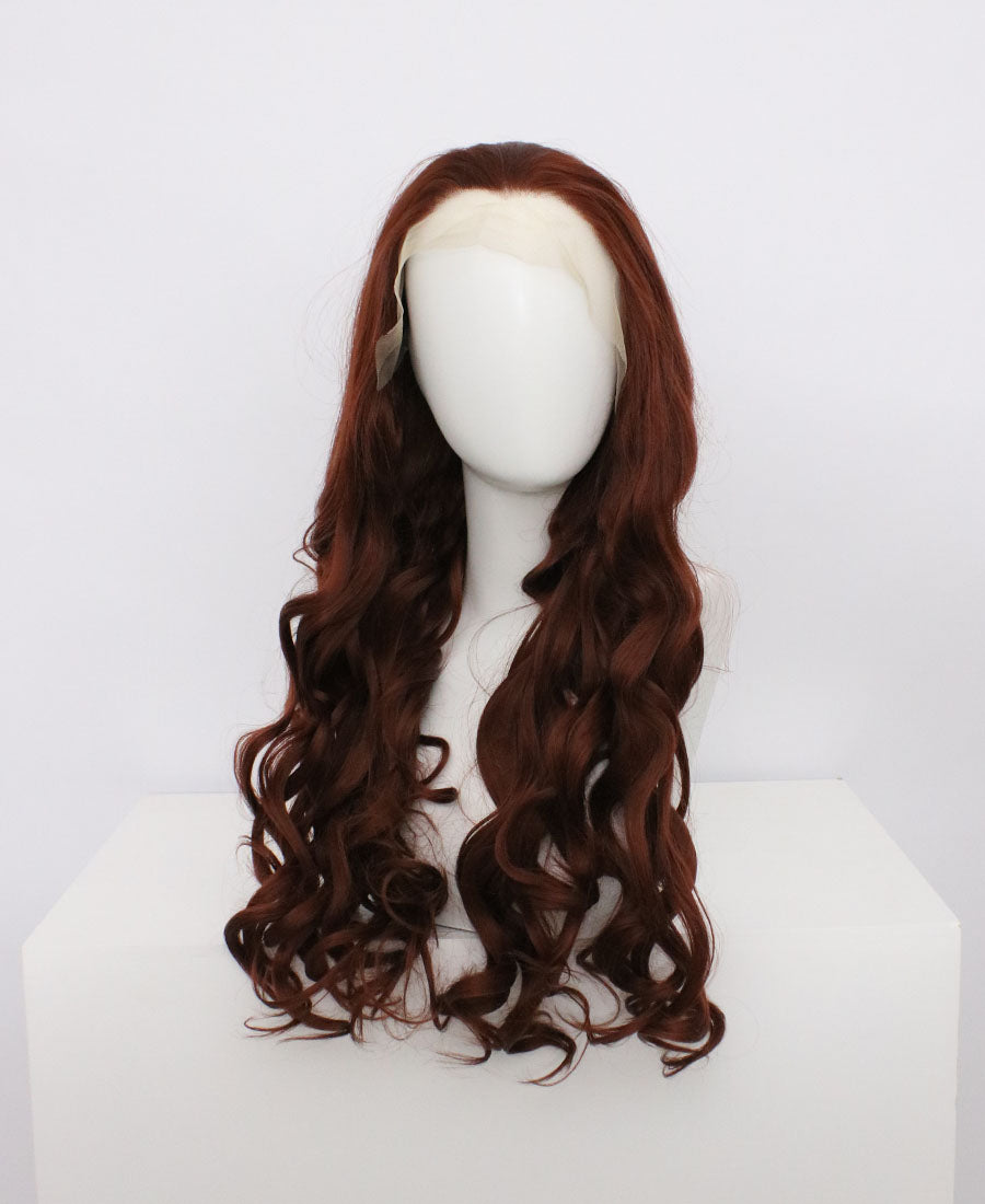 Brielle-Brown Lace Frontal Synthetic Wigs