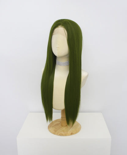 Ariana-Green Lace Frontal Synthetic Wigs