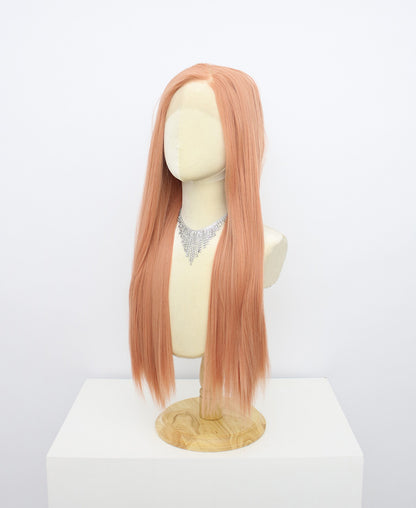 Brielle-Pink Lace Frontal Synthetic Wigs