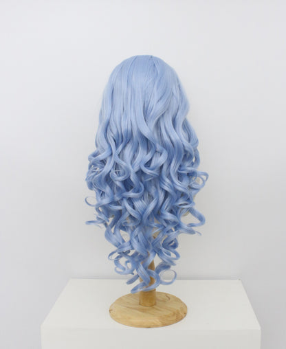 Ariel-Blue Hard Frontal Synthetic Wigs