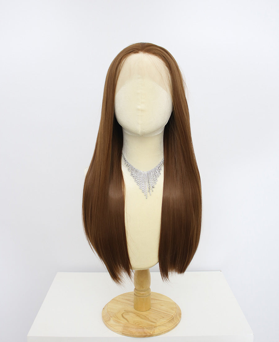 Ariana-Brown Lace Frontal Synthetic Wigs