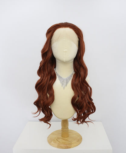 Brielle-Brown Lace Frontal Synthetic Wigs