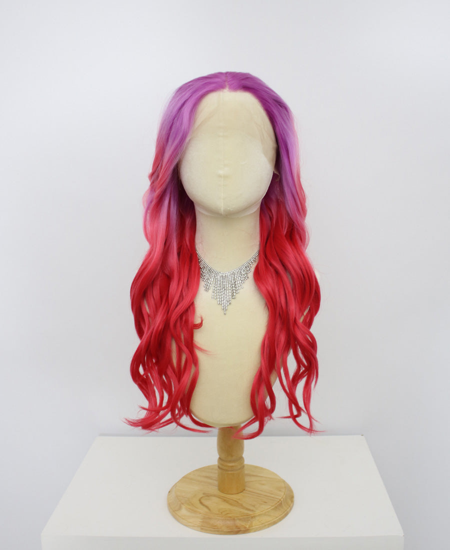 Freya-Red Lace Frontal Synthetic Wigs