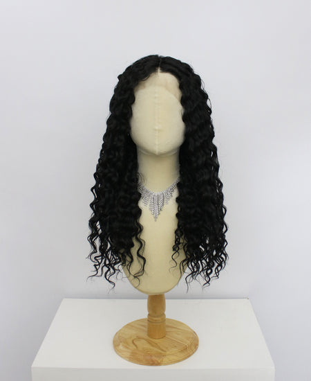 Riley-Black Lace Frontal Synthetic Wigs
