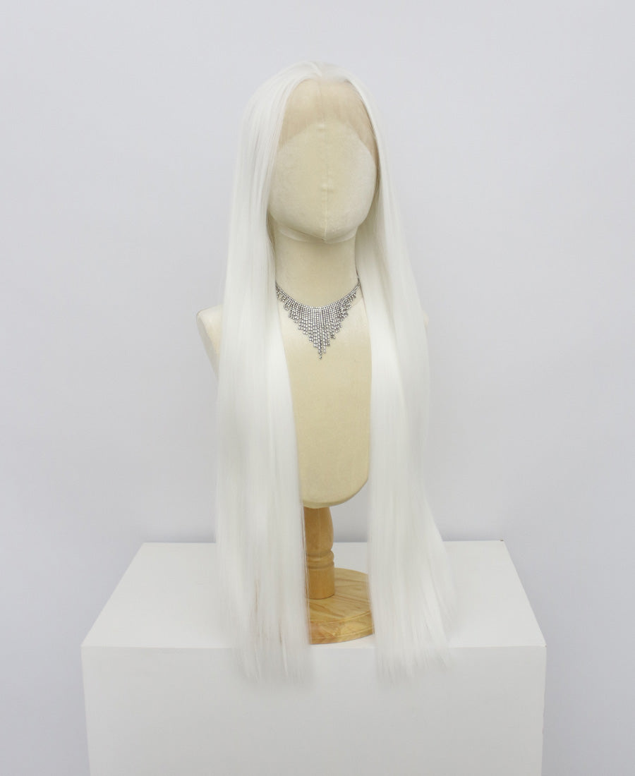 Brielle-White Lace Frontal Synthetic Wigs