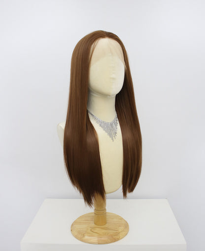 Ariana-Brown Lace Frontal Synthetic Wigs