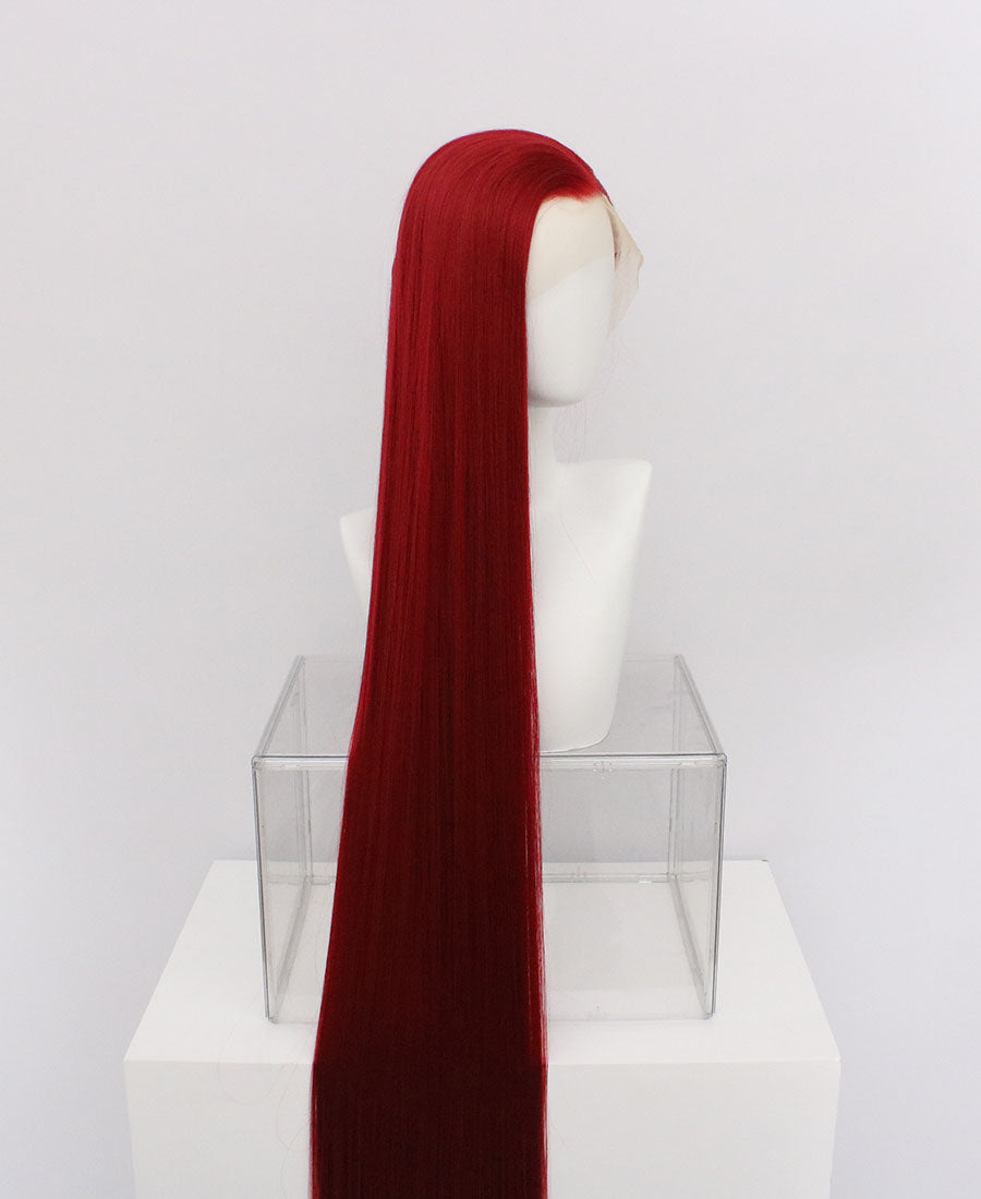 Zane-Red Lace Frontal Synthetic Wigs Extra long wig 60-65 inch wig