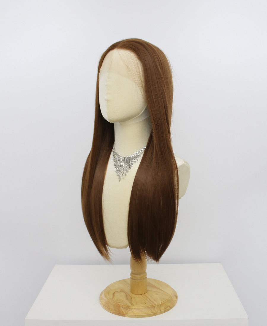 Ariana-Brown Lace Frontal Synthetic Wigs